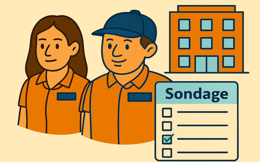 QUESTIONNAIRE DE SATISFACTION : SERVICES DE GARDIENNAGE DE LA RESIDENCE